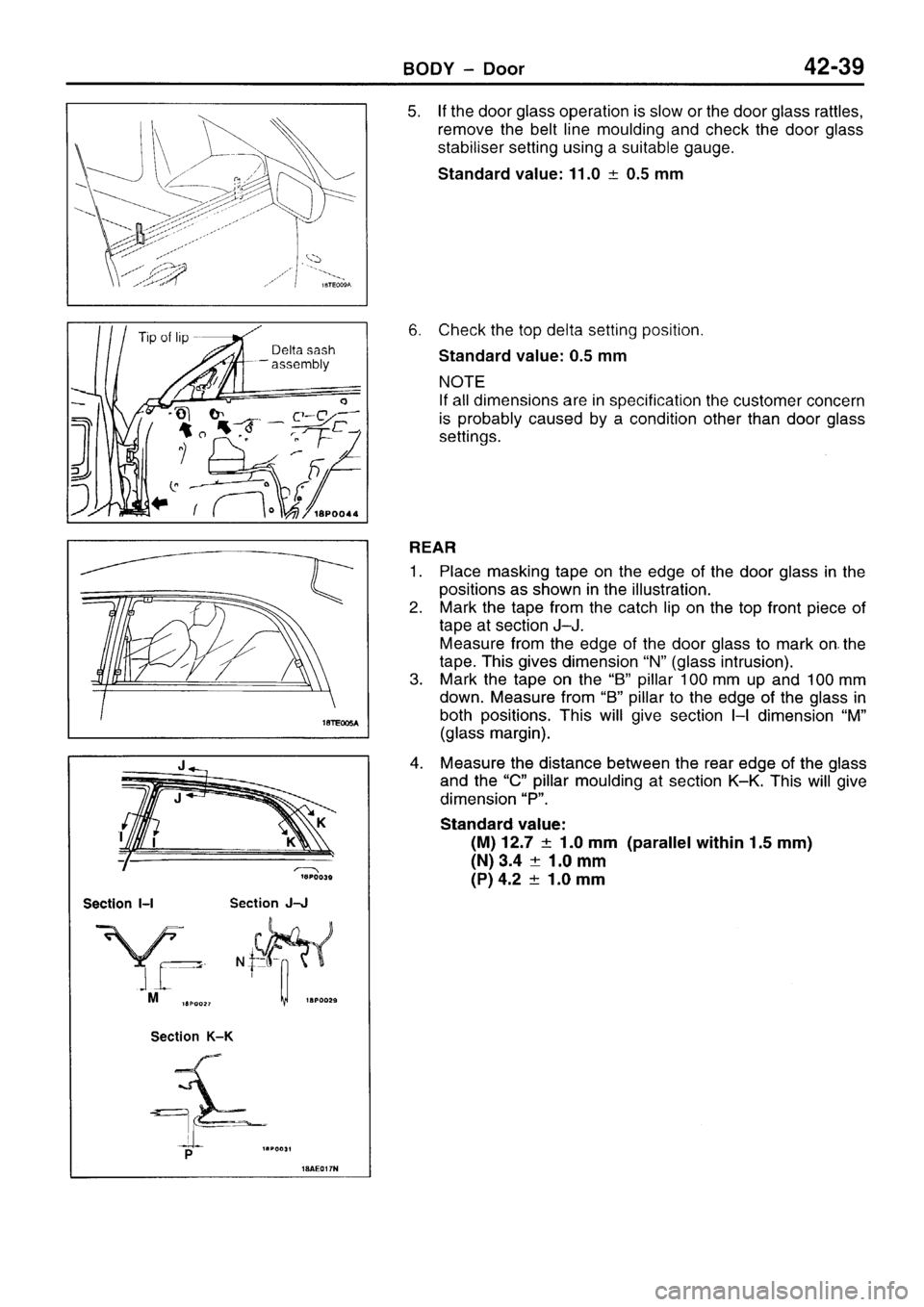 MITSUBISHI SIGMA 1997  Workshop  Service Repair Manual 