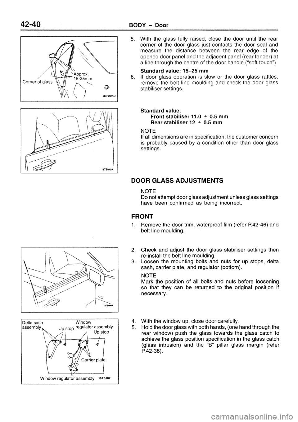 MITSUBISHI SIGMA 1997  Workshop  Service Repair Manual 