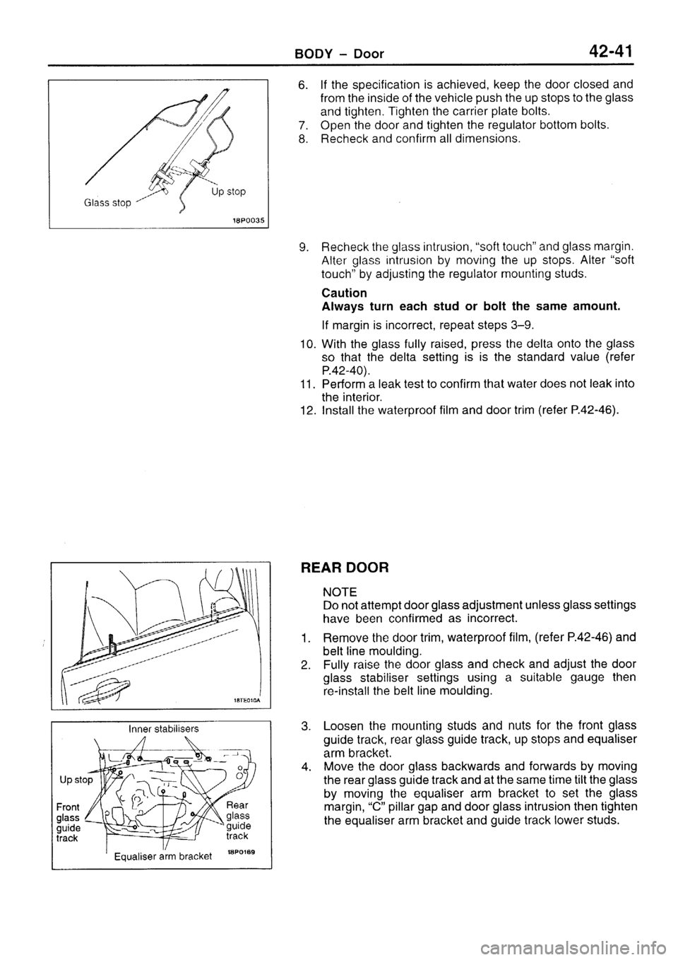 MITSUBISHI SIGMA 1997  Workshop  Service Repair Manual 