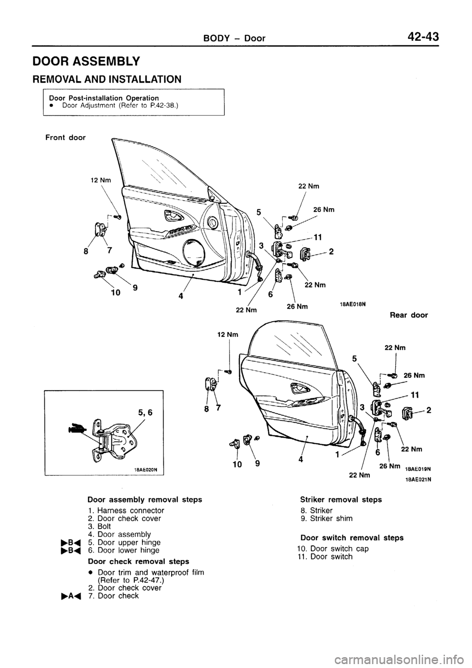 MITSUBISHI SIGMA 1997  Workshop  Service Repair Manual 