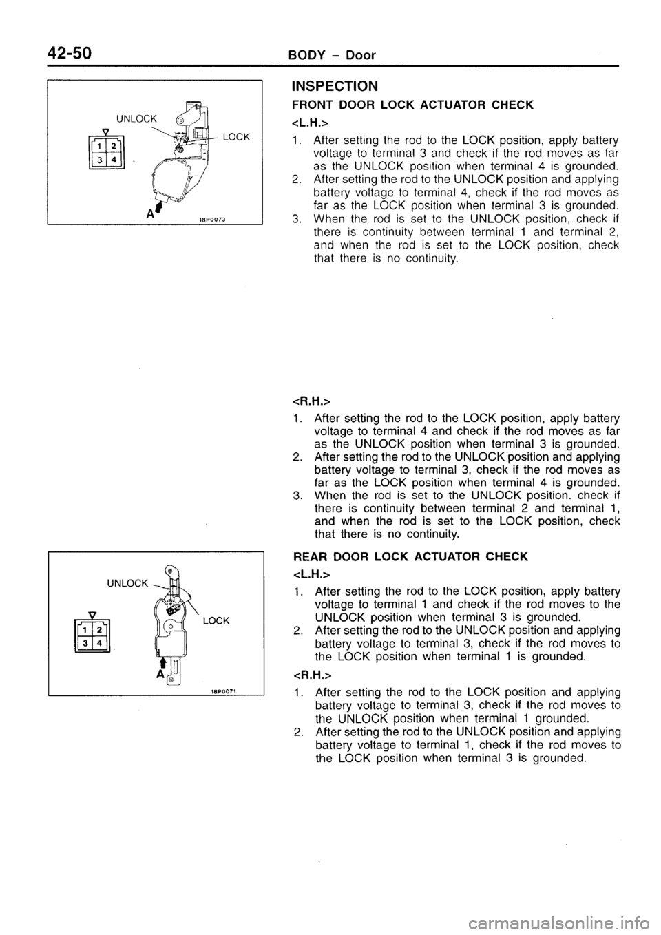 MITSUBISHI SIGMA 1997  Workshop  Service Repair Manual 