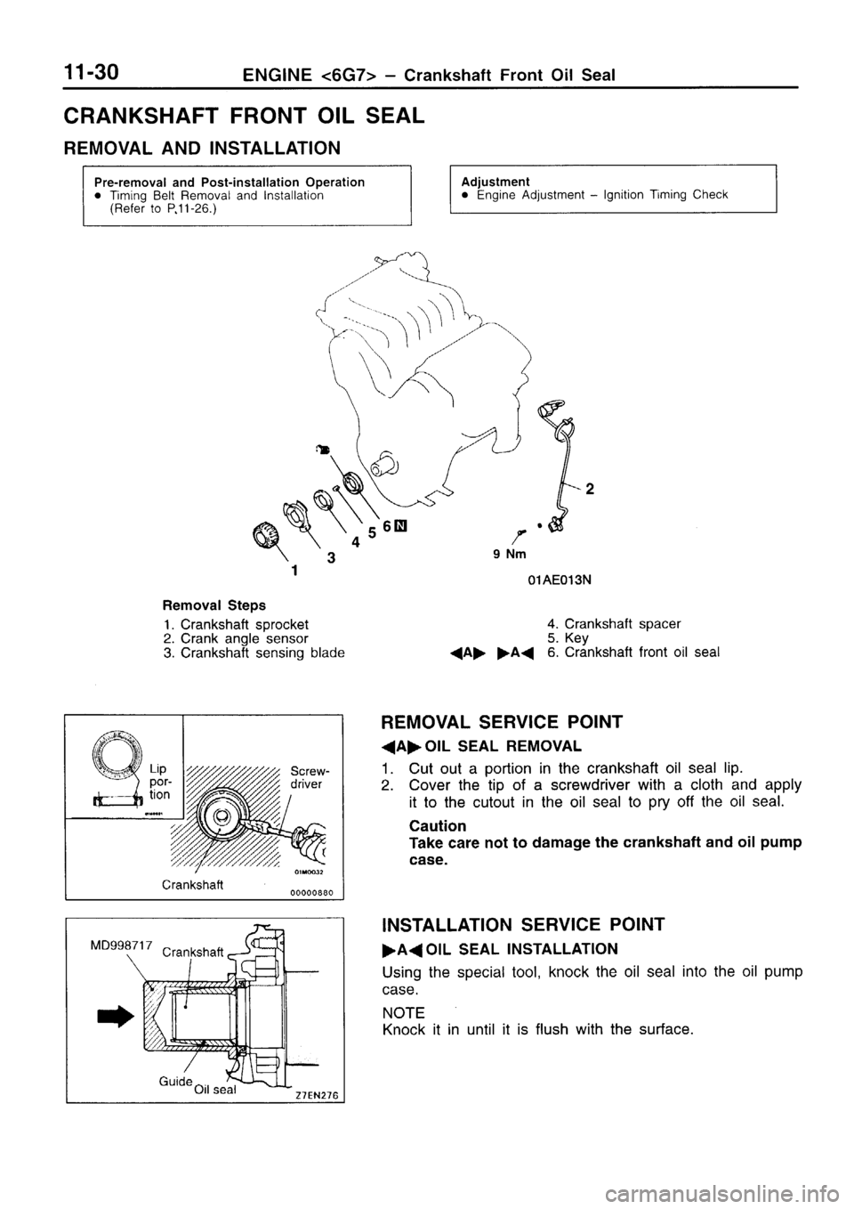 MITSUBISHI SIGMA 1997 Workshop Service Manual PDF MITSUBISHI SIGMA 1997 Workshop Service Manual PDF