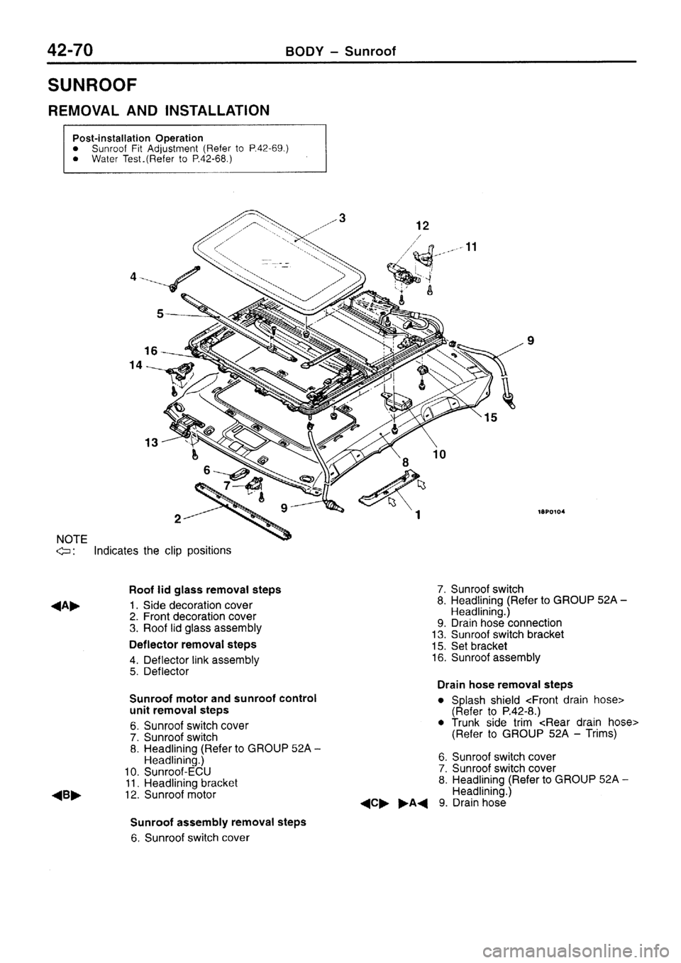 MITSUBISHI SIGMA 1997  Workshop  Service Repair Manual 