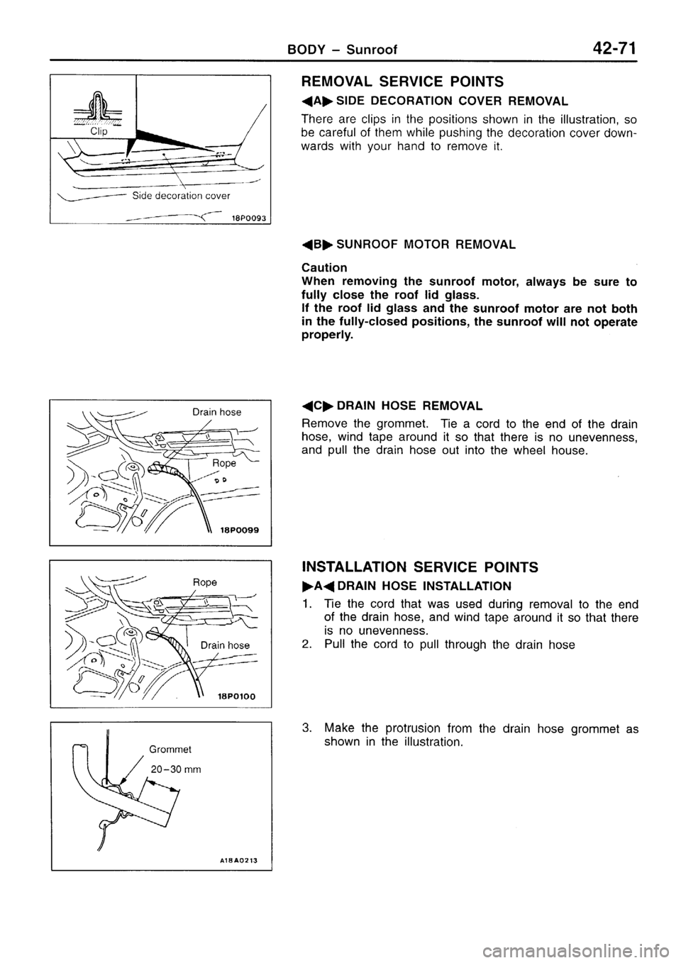 MITSUBISHI SIGMA 1997  Workshop  Service Repair Manual 