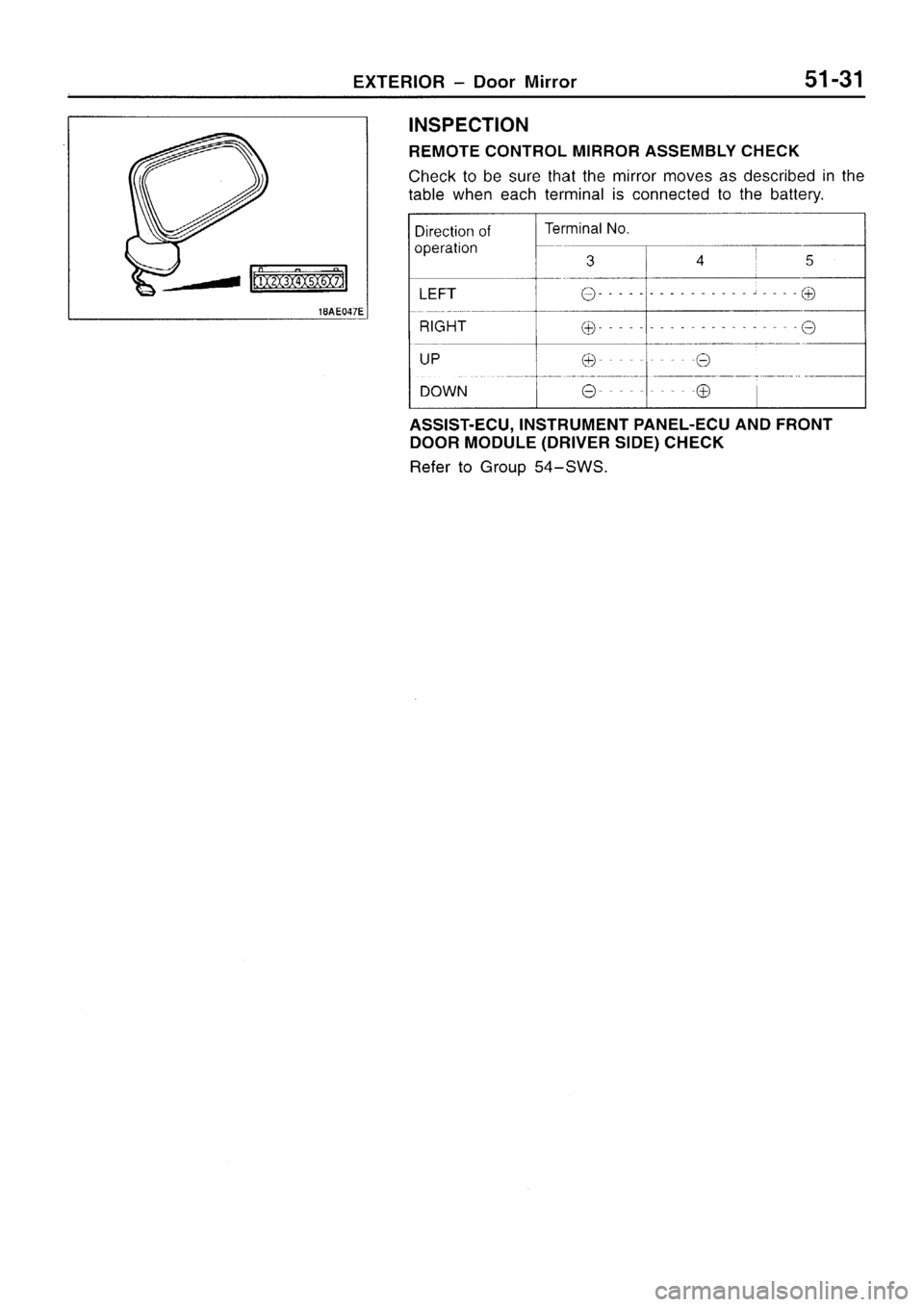 MITSUBISHI SIGMA 1997 Workshop Service Repair Manual MITSUBISHI SIGMA 1997 Workshop Service Repair Manual