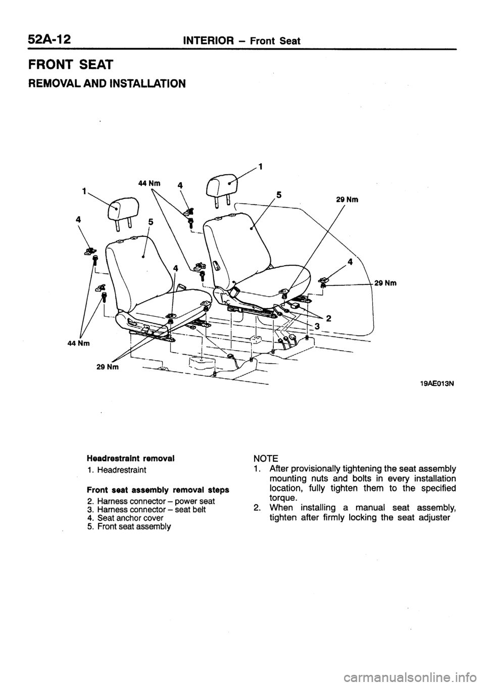 MITSUBISHI SIGMA 1997 Workshop Service Repair Manual MITSUBISHI SIGMA 1997 Workshop Service Repair Manual