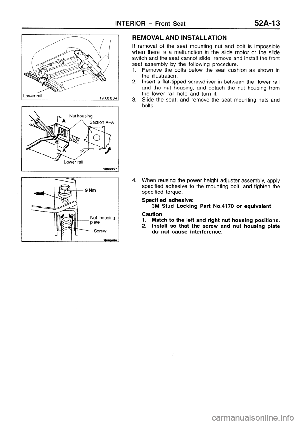 MITSUBISHI SIGMA 1997 Workshop Service Repair Manual MITSUBISHI SIGMA 1997 Workshop Service Repair Manual