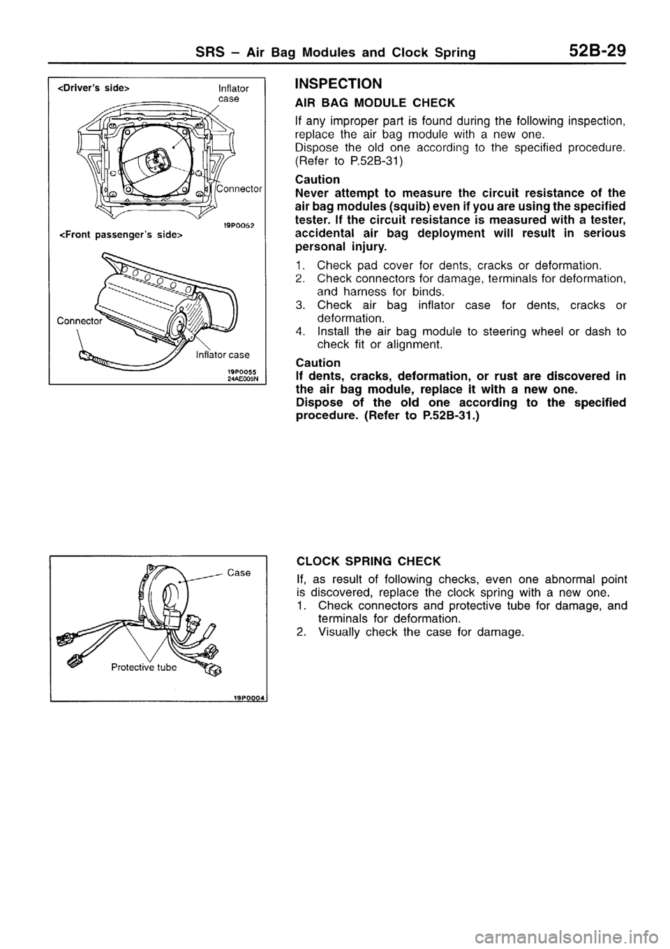 MITSUBISHI SIGMA 1997  Workshop  Service Repair Manual 