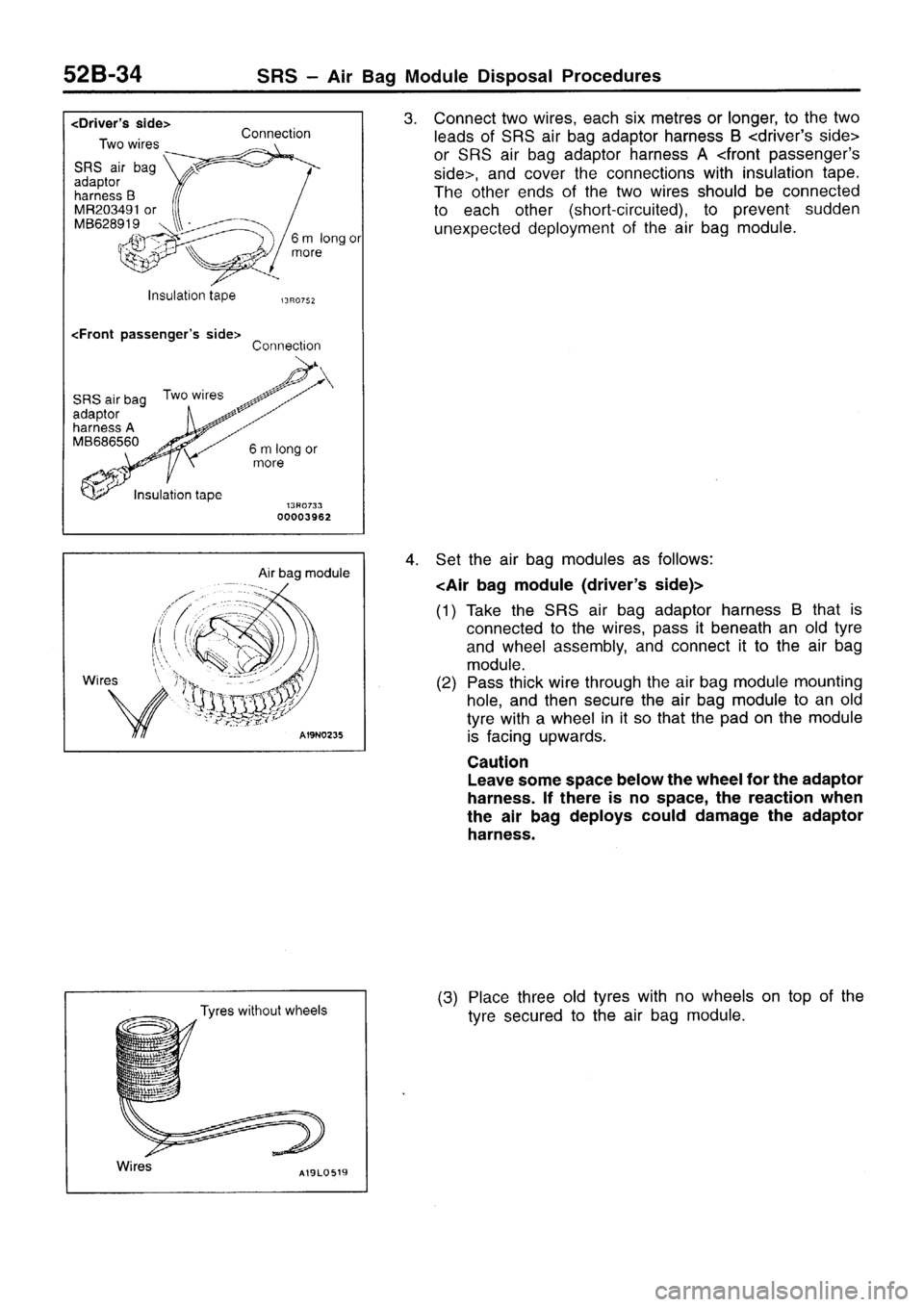 MITSUBISHI SIGMA 1997  Workshop  Service Repair Manual 