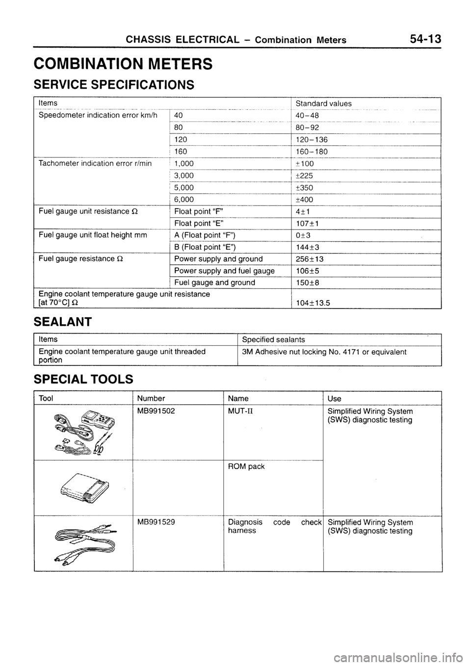 MITSUBISHI SIGMA 1997 Workshop Service Repair Manual MITSUBISHI SIGMA 1997 Workshop Service Repair Manual