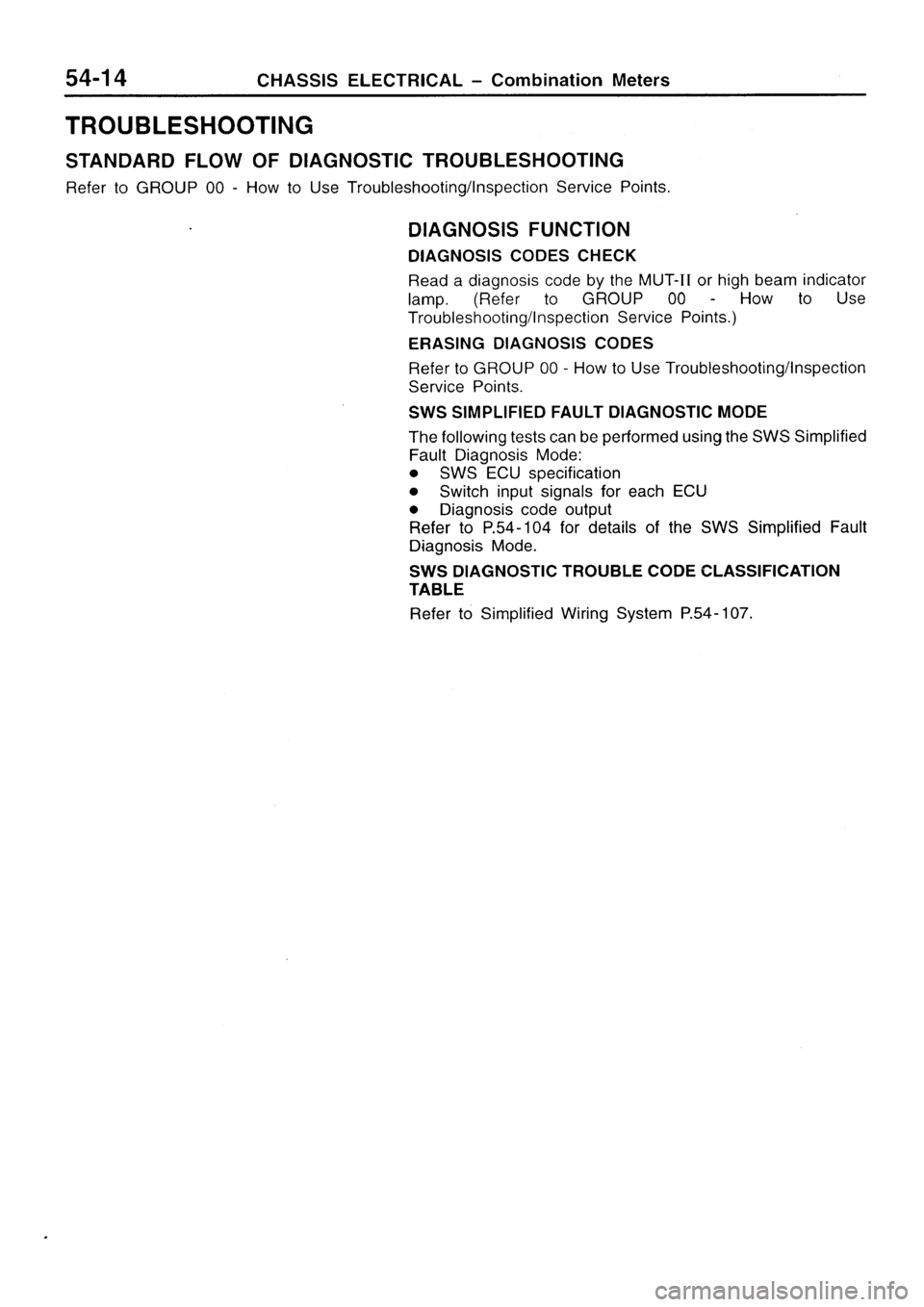 MITSUBISHI SIGMA 1997 Workshop Service Repair Manual MITSUBISHI SIGMA 1997 Workshop Service Repair Manual