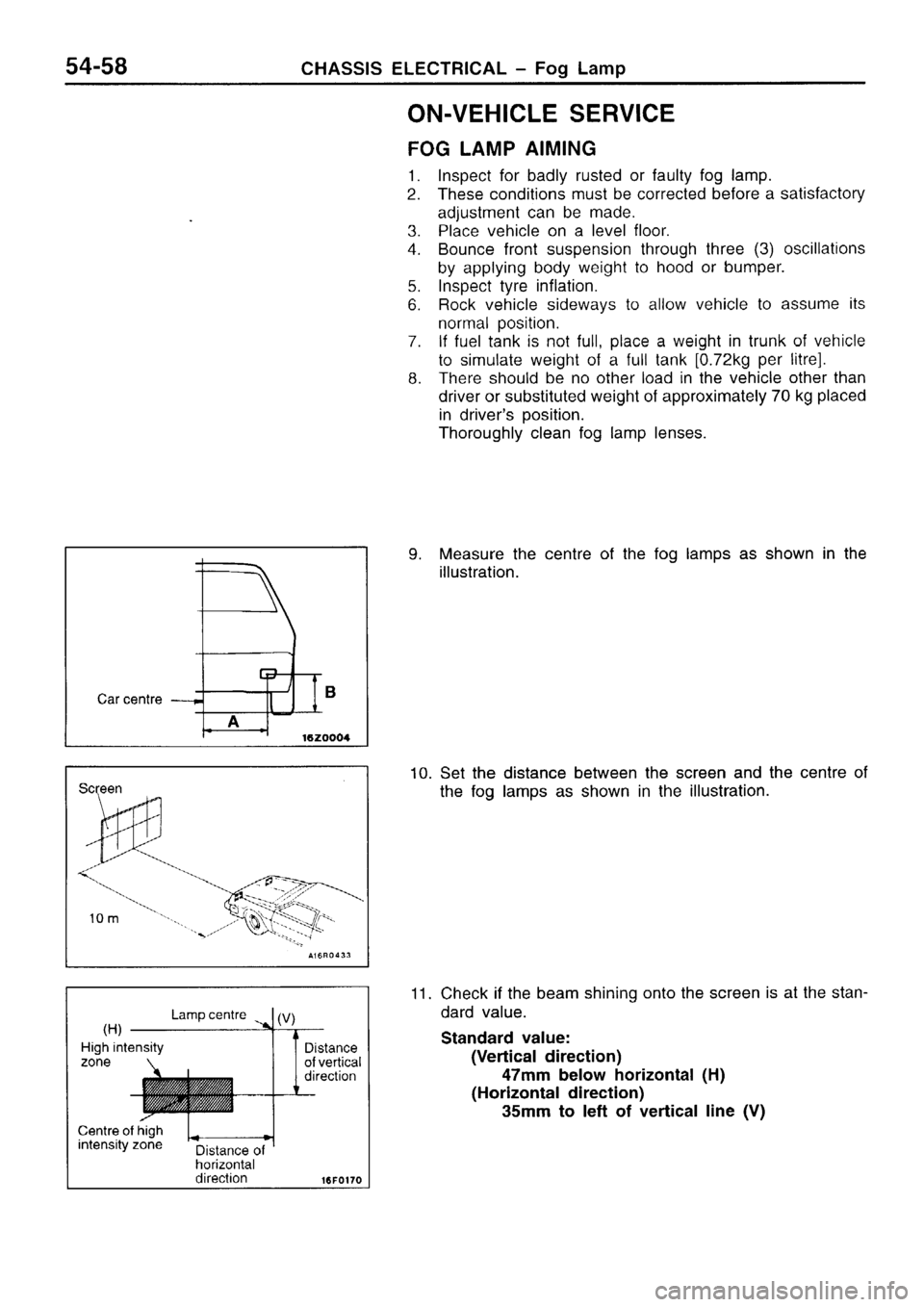 MITSUBISHI SIGMA 1997  Workshop  Service Repair Manual 
