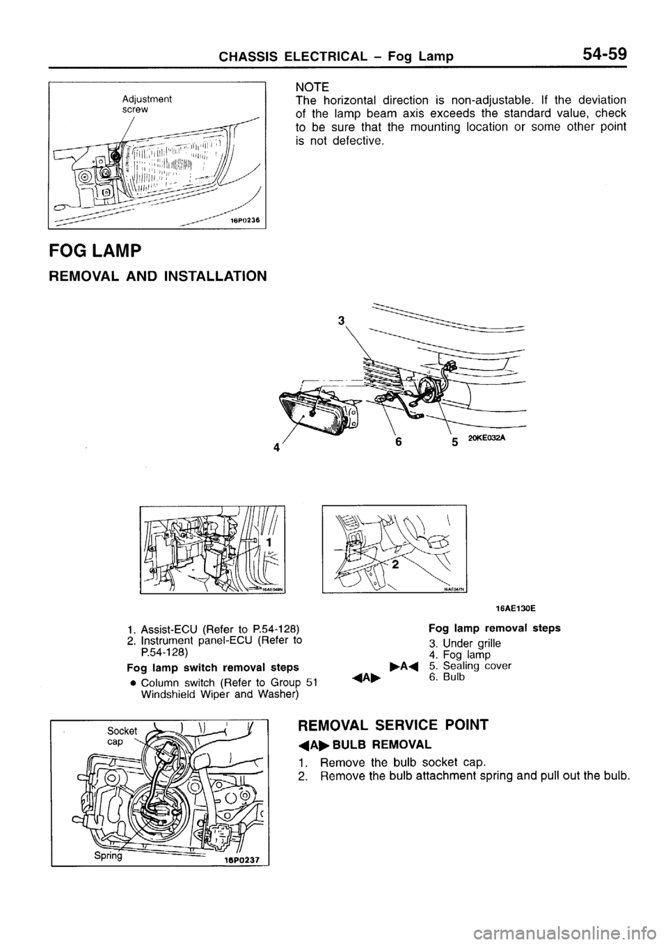 MITSUBISHI SIGMA 1997  Workshop  Service Repair Manual 