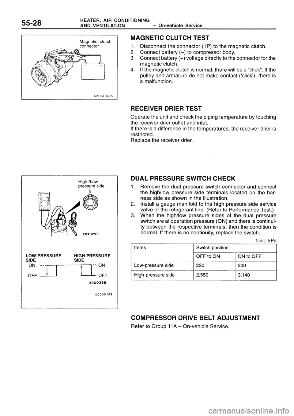MITSUBISHI SIGMA 1997  Workshop  Service Repair Manual 