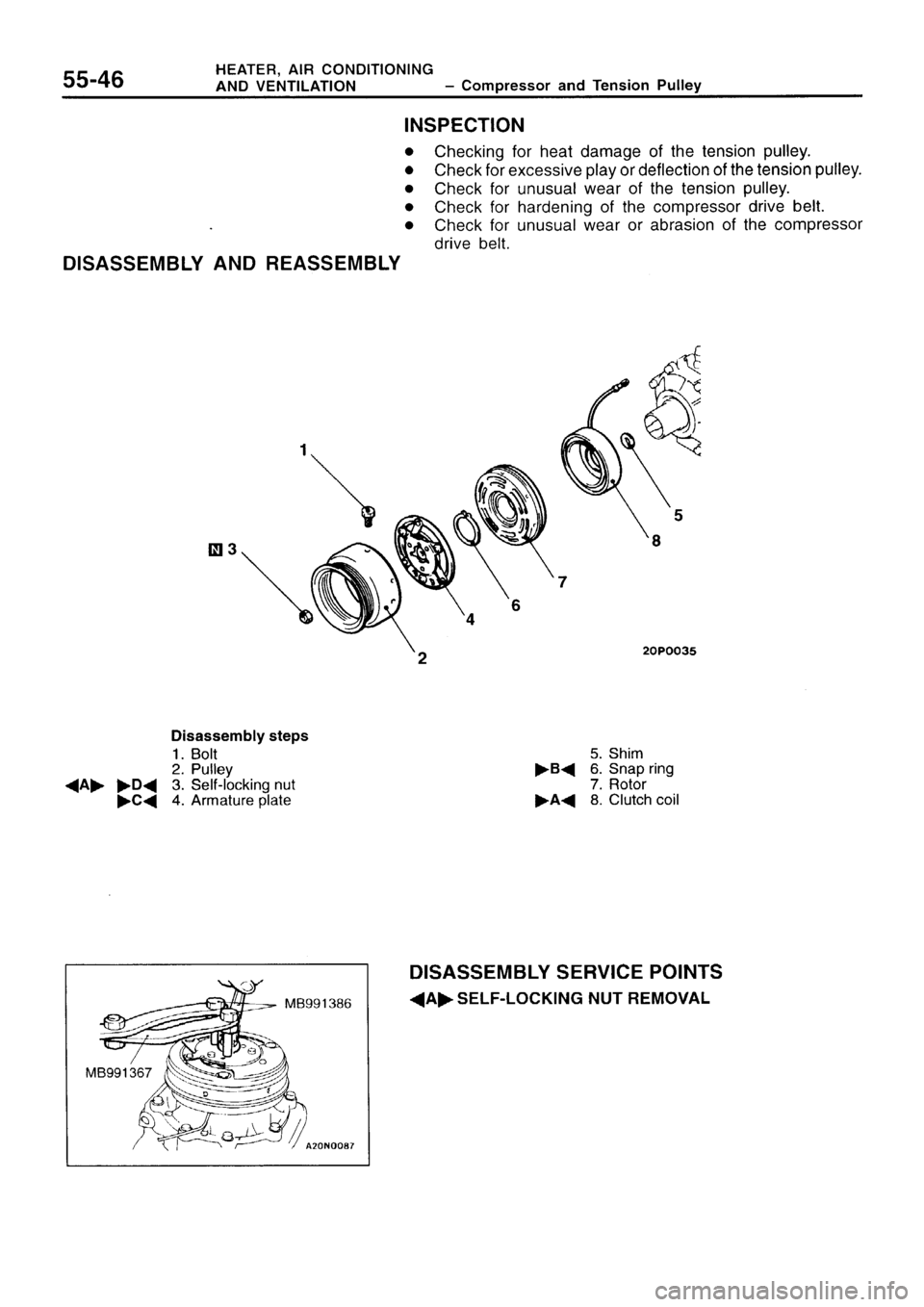 MITSUBISHI SIGMA 1997  Workshop  Service Repair Manual 