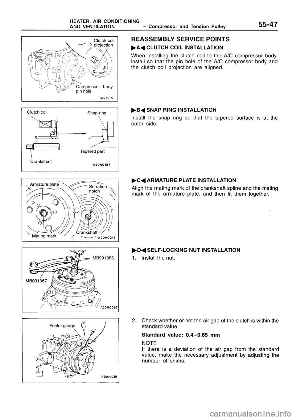 MITSUBISHI SIGMA 1997  Workshop  Service Repair Manual 