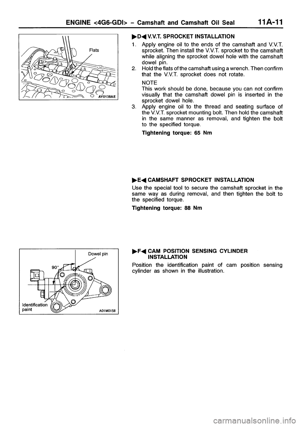 MITSUBISHI SPACE RUNNER 2001 User Guide MITSUBISHI SPACE RUNNER 2001 User Guide