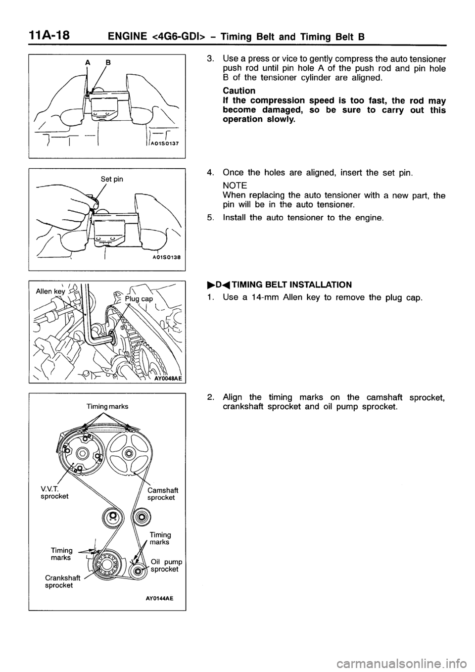 MITSUBISHI SPACE RUNNER 2001 Owners Manual MITSUBISHI SPACE RUNNER 2001 Owners Manual