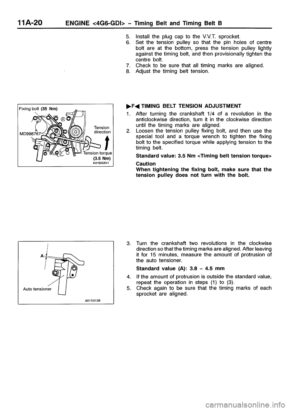 MITSUBISHI SPACE RUNNER 2001 Owners Manual MITSUBISHI SPACE RUNNER 2001 Owners Manual