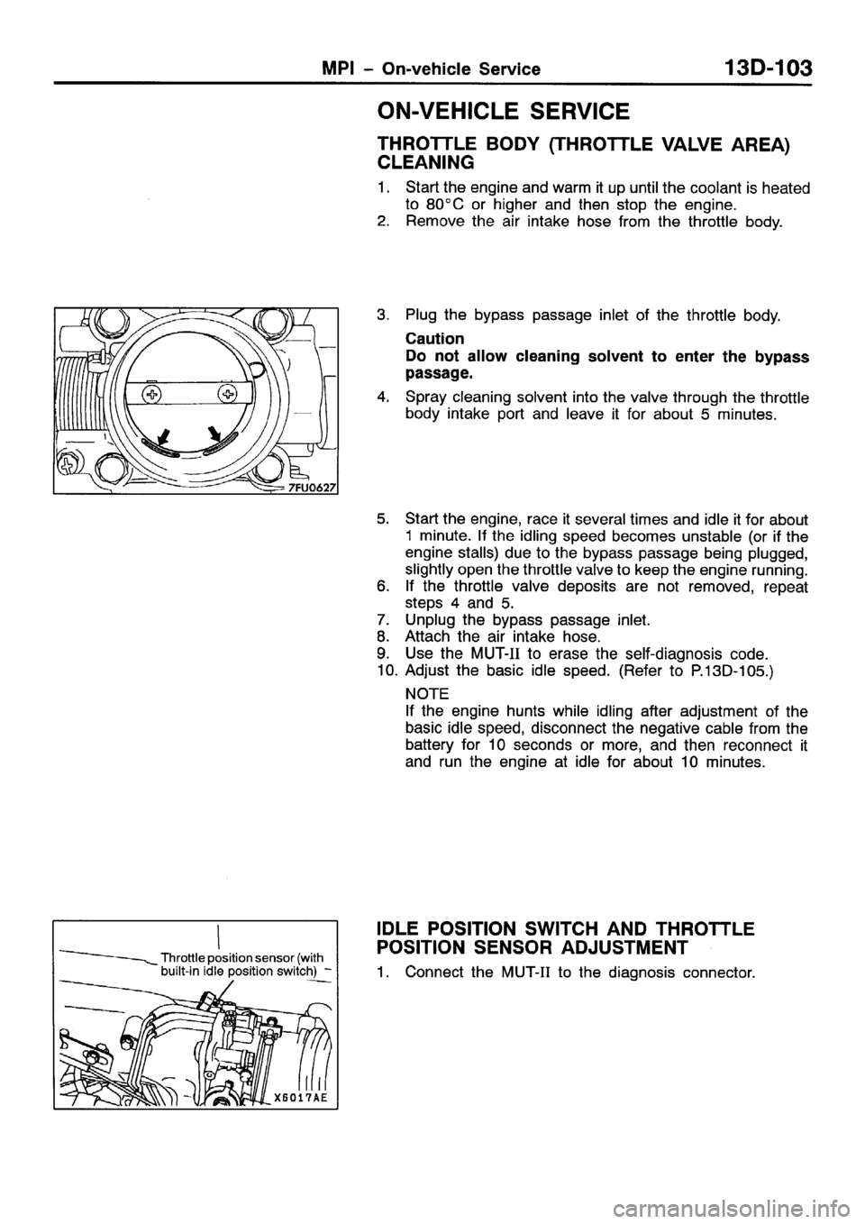 MITSUBISHI SPACE RUNNER 2001 Workshop Manual MITSUBISHI SPACE RUNNER 2001 Workshop Manual