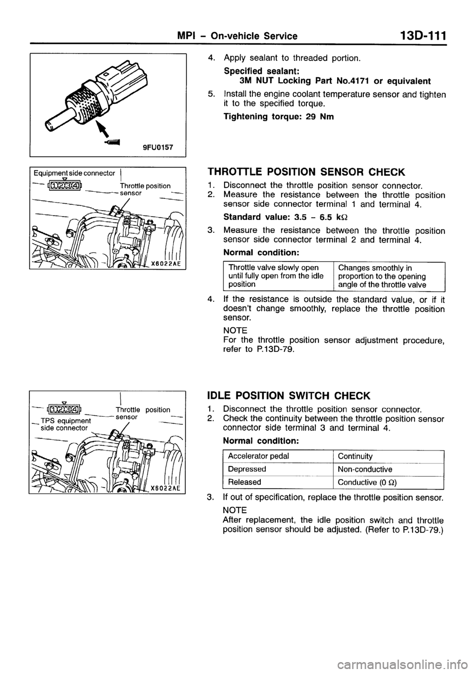 MITSUBISHI SPACE RUNNER 2001 Workshop Manual MITSUBISHI SPACE RUNNER 2001 Workshop Manual
