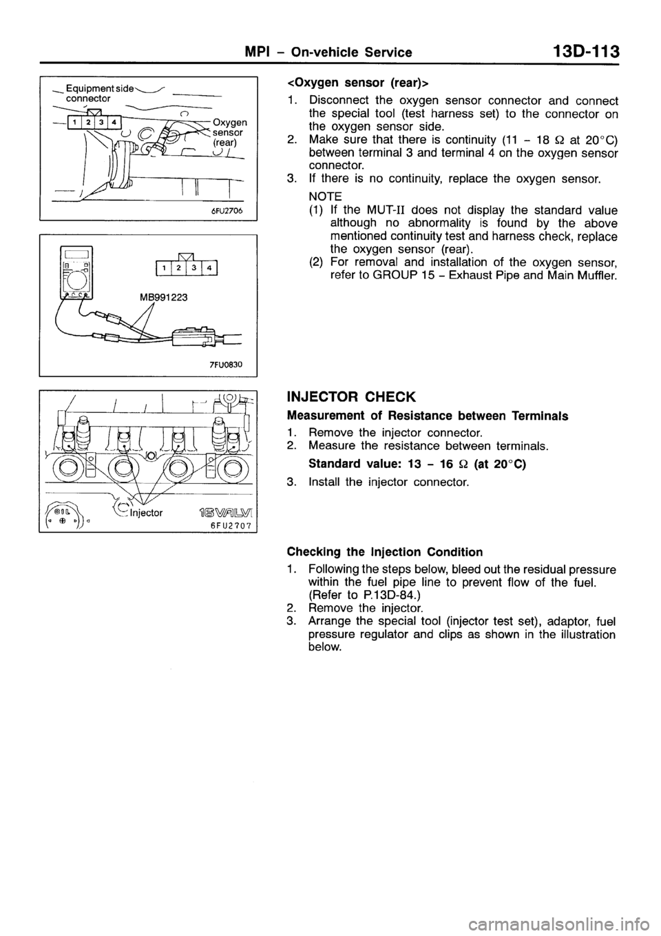 MITSUBISHI SPACE RUNNER 2001  Workshop Manual 