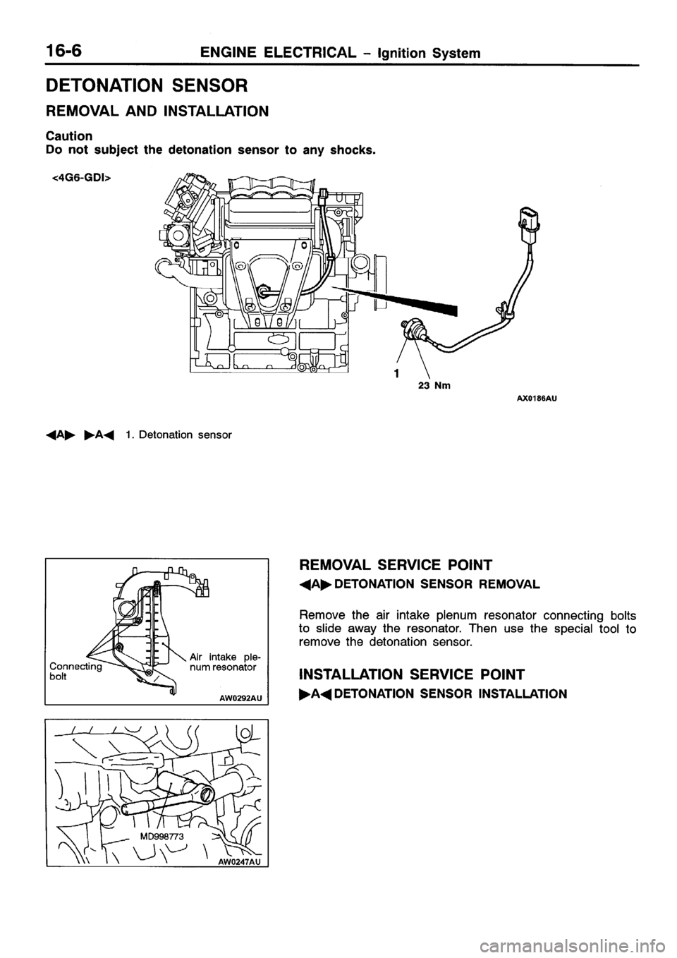MITSUBISHI SPACE RUNNER 2001 Workshop Manual MITSUBISHI SPACE RUNNER 2001 Workshop Manual
