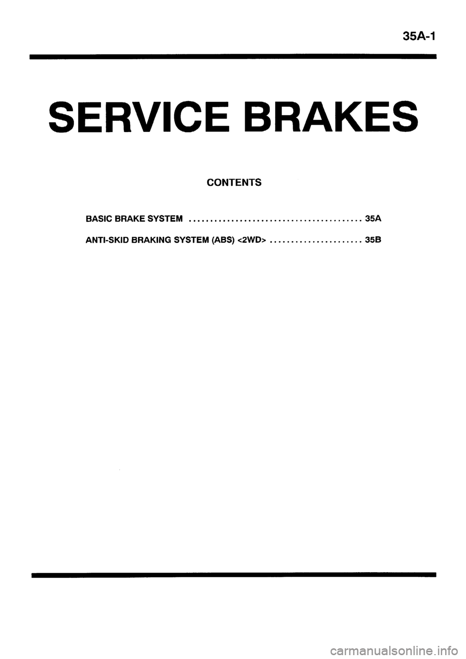 MITSUBISHI SPACE RUNNER 2001 Workshop Manual MITSUBISHI SPACE RUNNER 2001 Workshop Manual