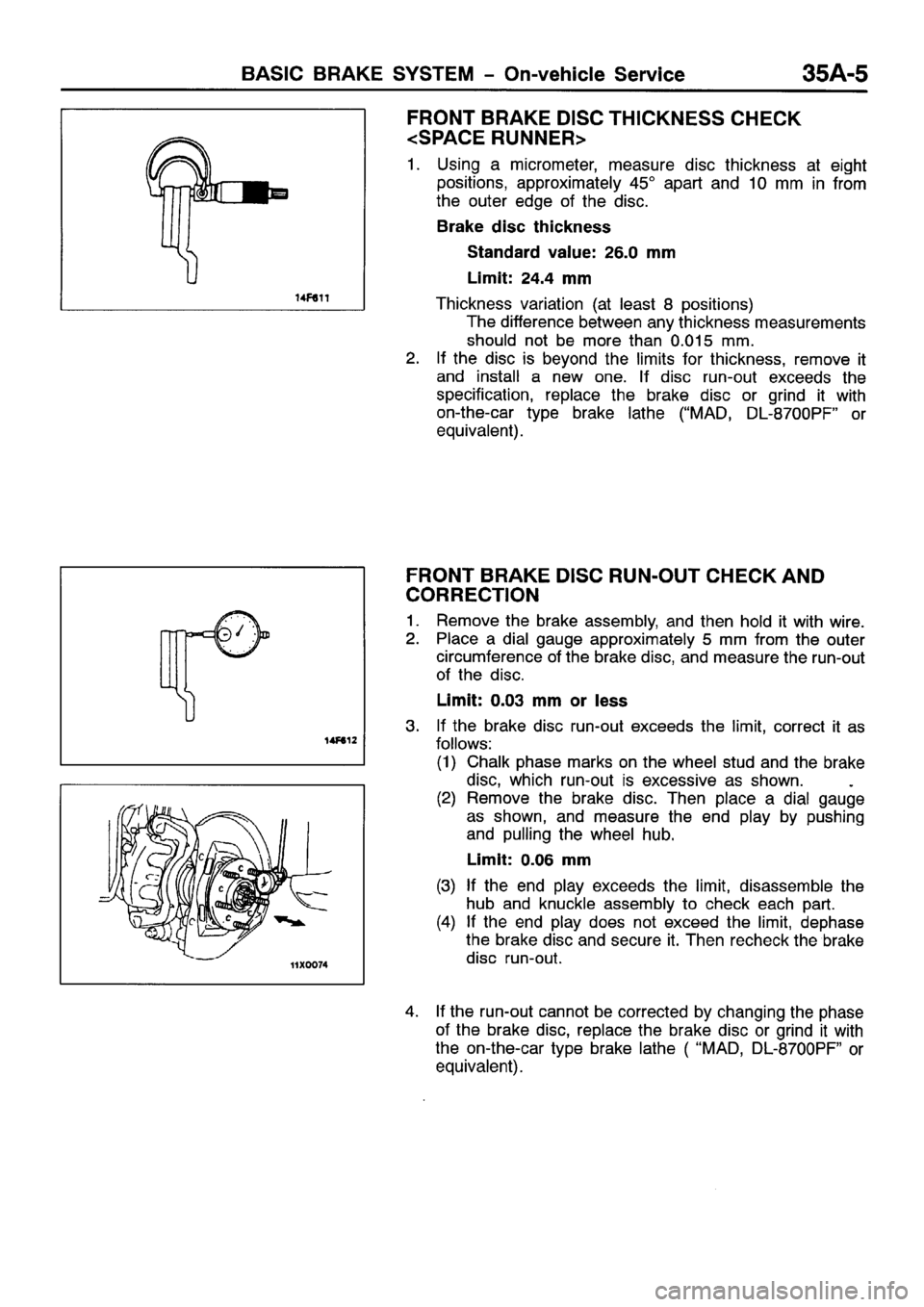 MITSUBISHI SPACE RUNNER 2001 Workshop Manual MITSUBISHI SPACE RUNNER 2001 Workshop Manual