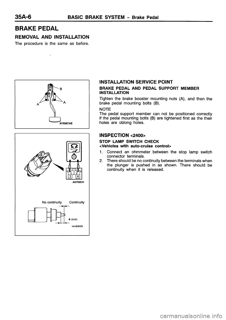 MITSUBISHI SPACE RUNNER 2001 Workshop Manual MITSUBISHI SPACE RUNNER 2001 Workshop Manual