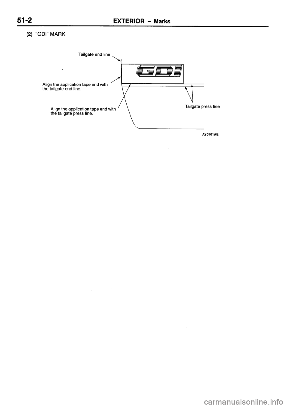MITSUBISHI SPACE RUNNER 2001 Workshop Manual MITSUBISHI SPACE RUNNER 2001 Workshop Manual