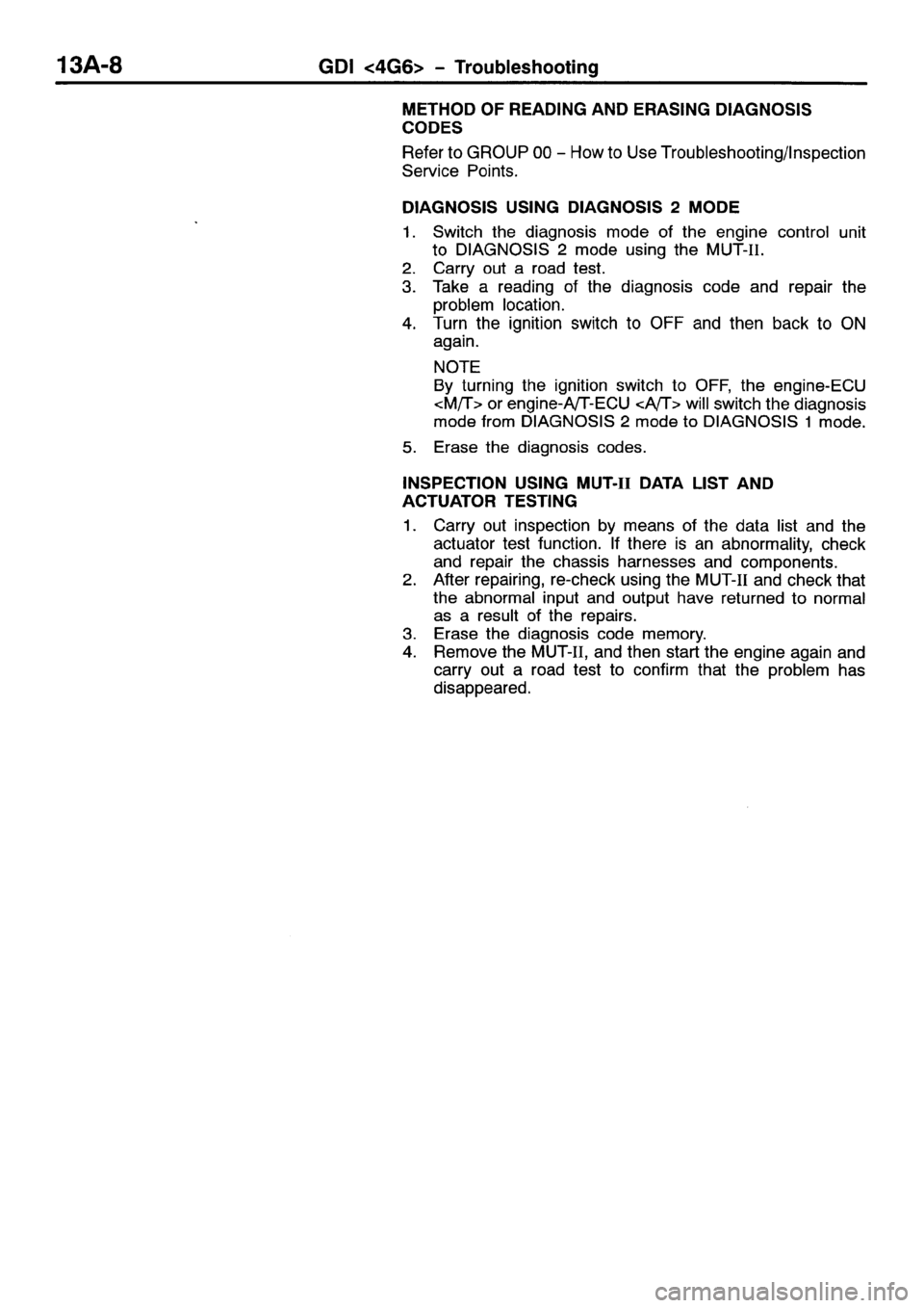 MITSUBISHI SPACE RUNNER 2001 Repair Manual MITSUBISHI SPACE RUNNER 2001 Repair Manual