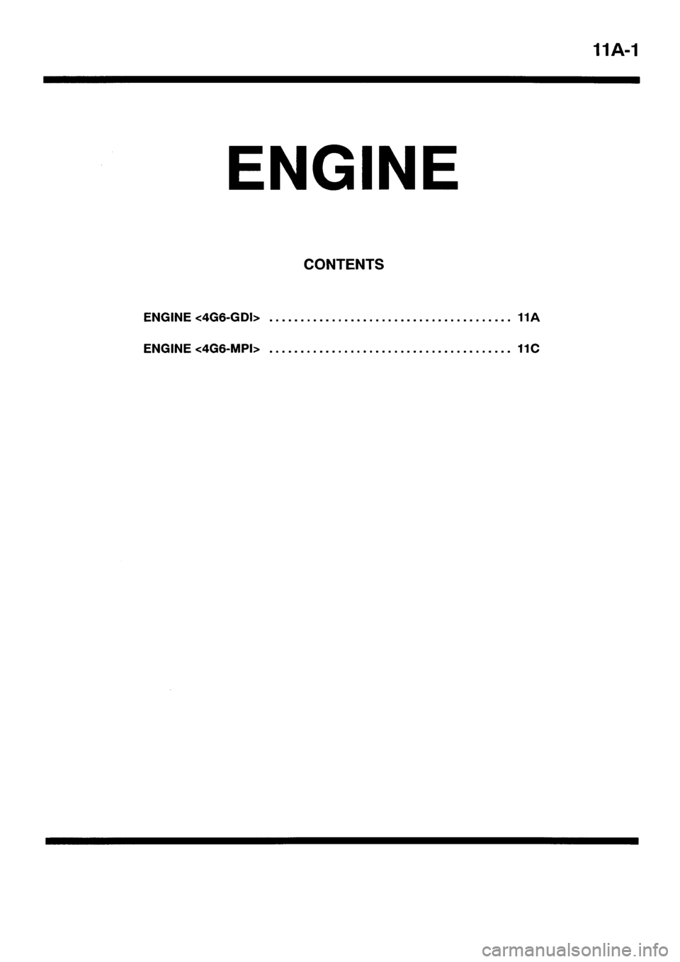 MITSUBISHI SPACE RUNNER 2001 Workshop Manual MITSUBISHI SPACE RUNNER 2001 Workshop Manual