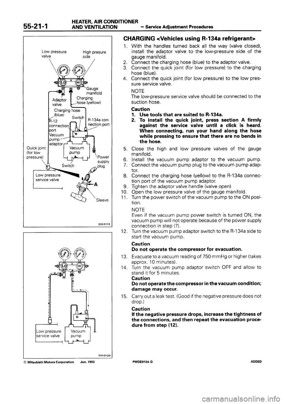 MITSUBISHI SPACE RUNNER 1992 Workshop Manual MITSUBISHI SPACE RUNNER 1992 Workshop Manual