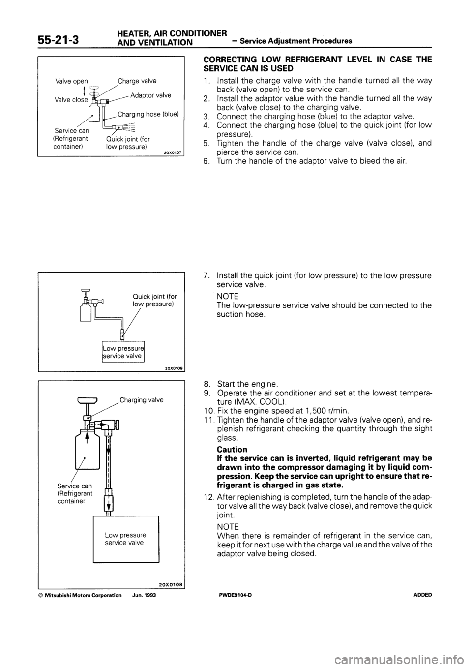 MITSUBISHI SPACE RUNNER 1992 Workshop Manual MITSUBISHI SPACE RUNNER 1992 Workshop Manual