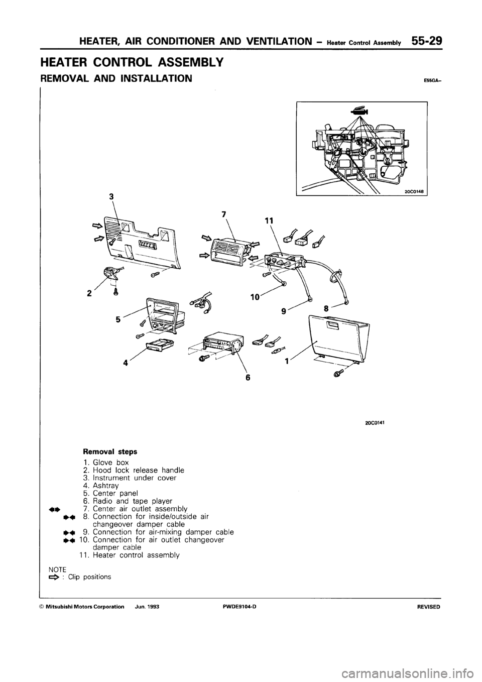 MITSUBISHI SPACE RUNNER 1992 Workshop Manual MITSUBISHI SPACE RUNNER 1992 Workshop Manual