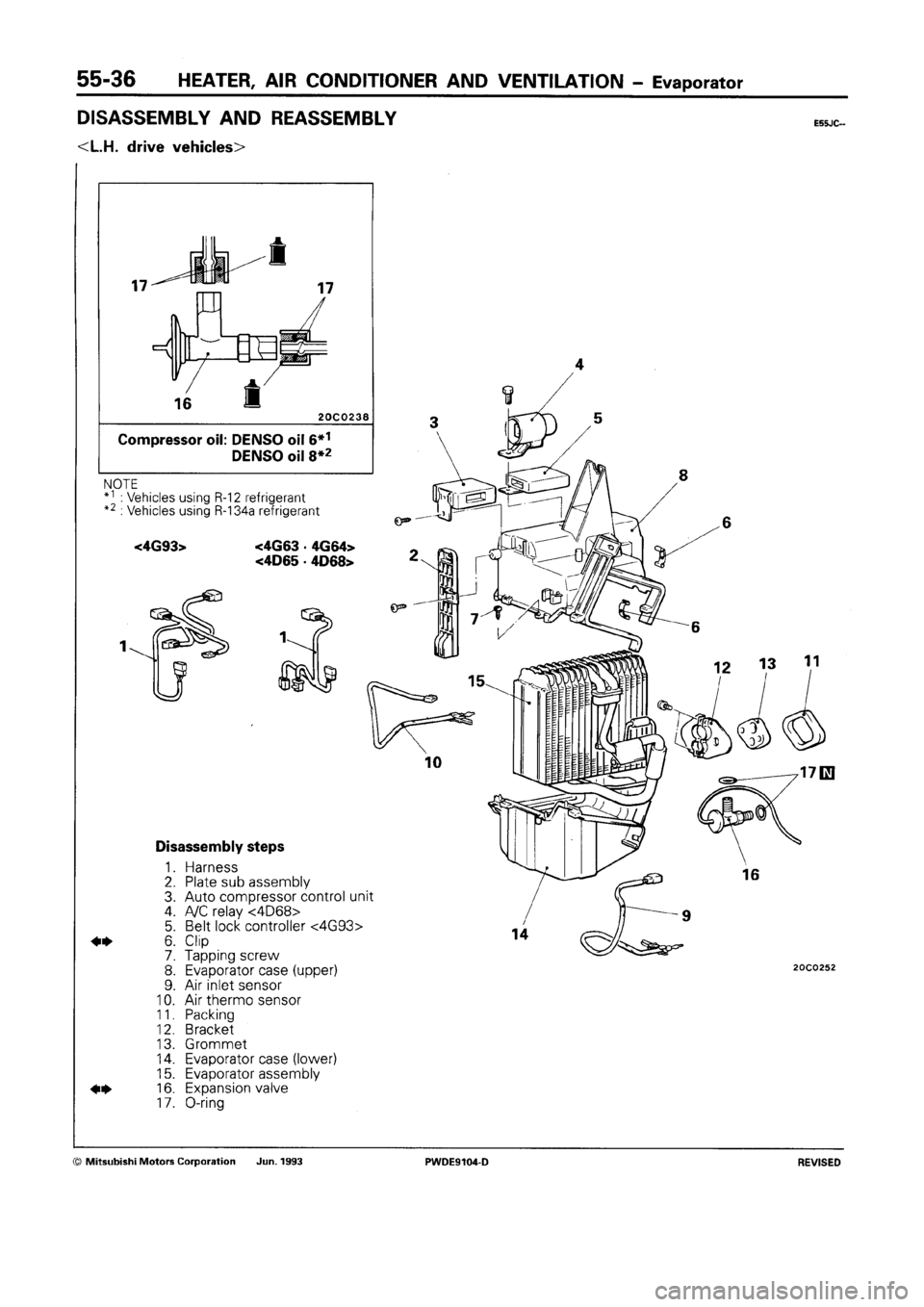 MITSUBISHI SPACE RUNNER 1992 Workshop Manual MITSUBISHI SPACE RUNNER 1992 Workshop Manual