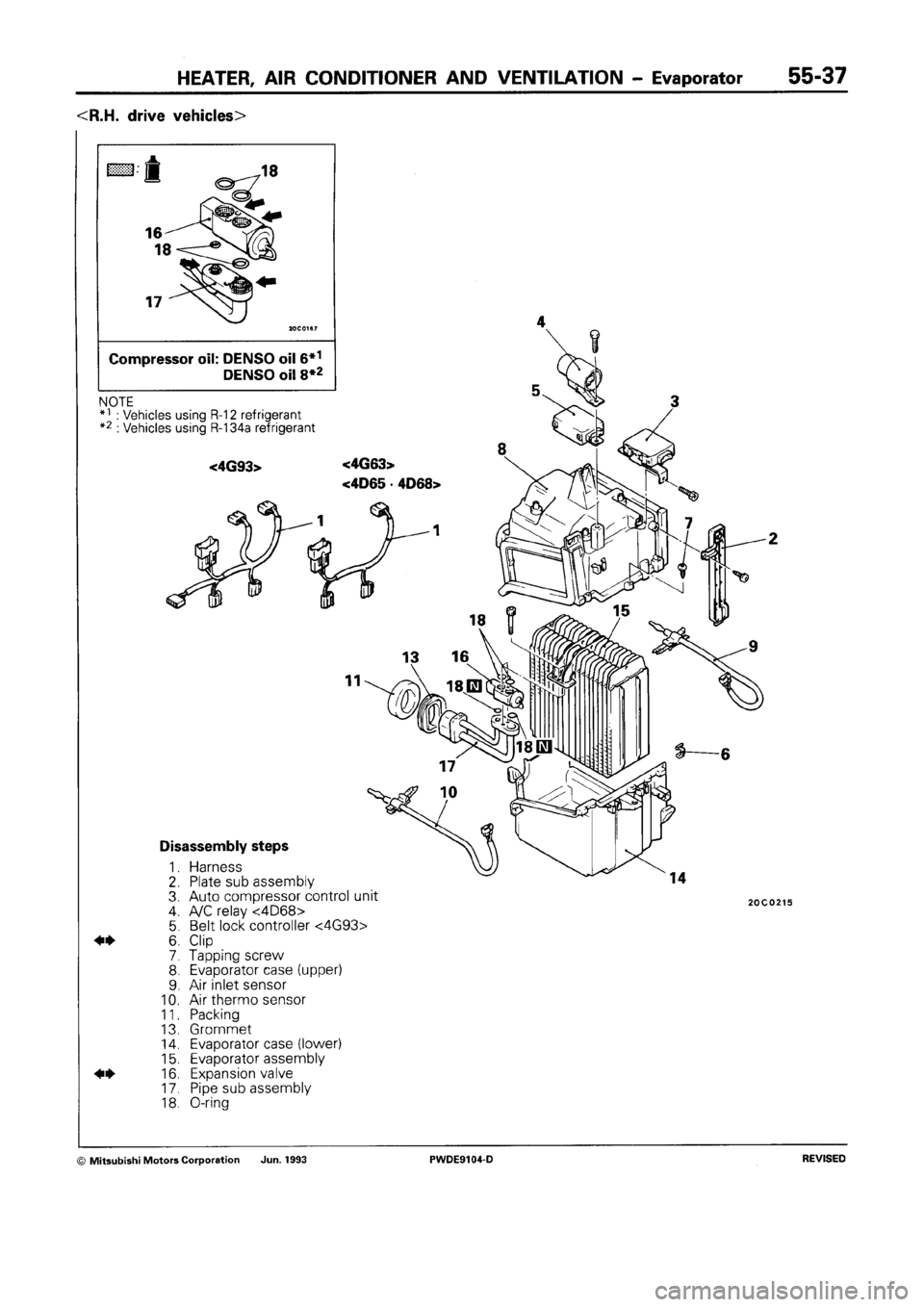 MITSUBISHI SPACE RUNNER 1992 Workshop Manual MITSUBISHI SPACE RUNNER 1992 Workshop Manual