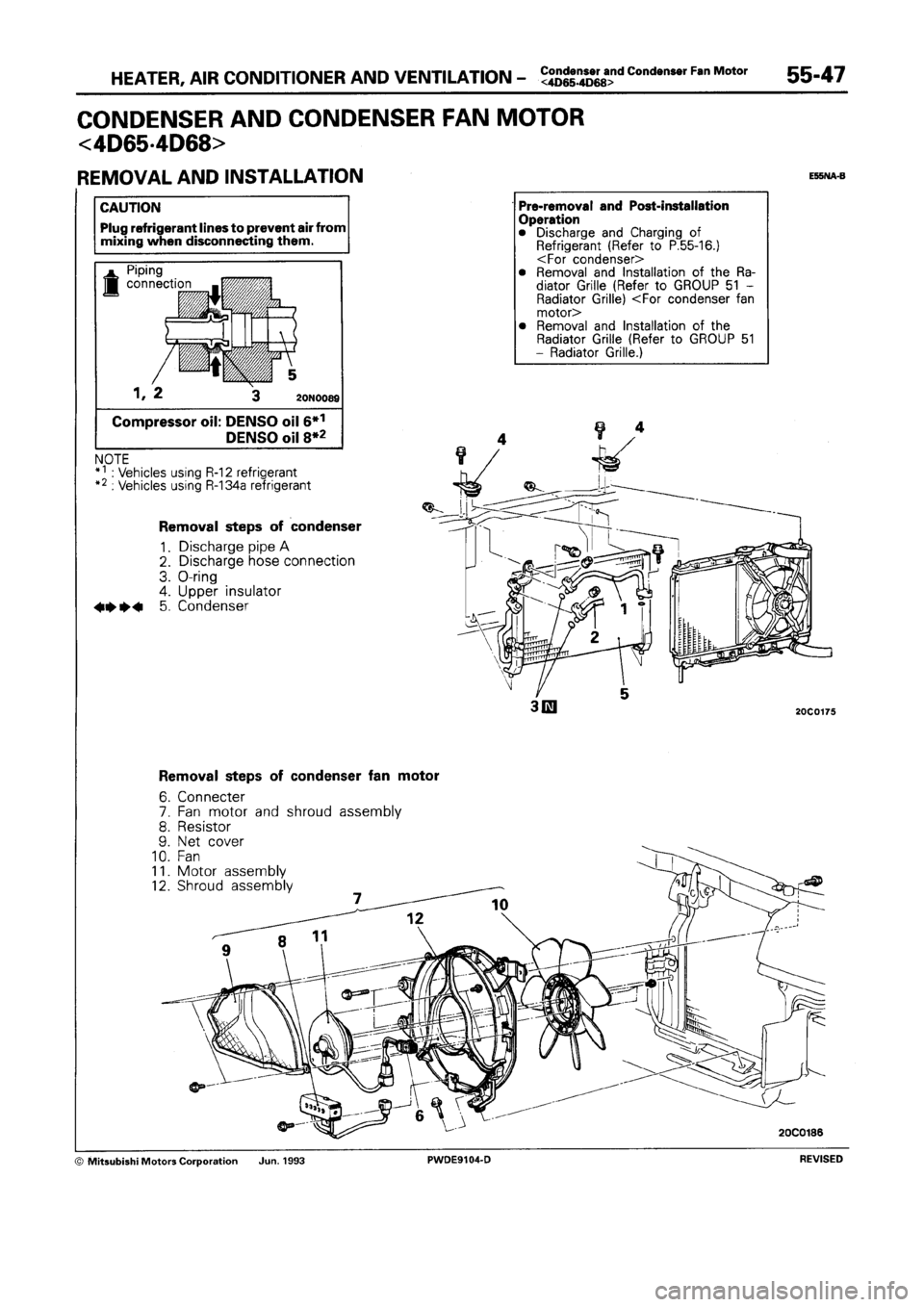 MITSUBISHI SPACE RUNNER 1992 Workshop Manual MITSUBISHI SPACE RUNNER 1992 Workshop Manual