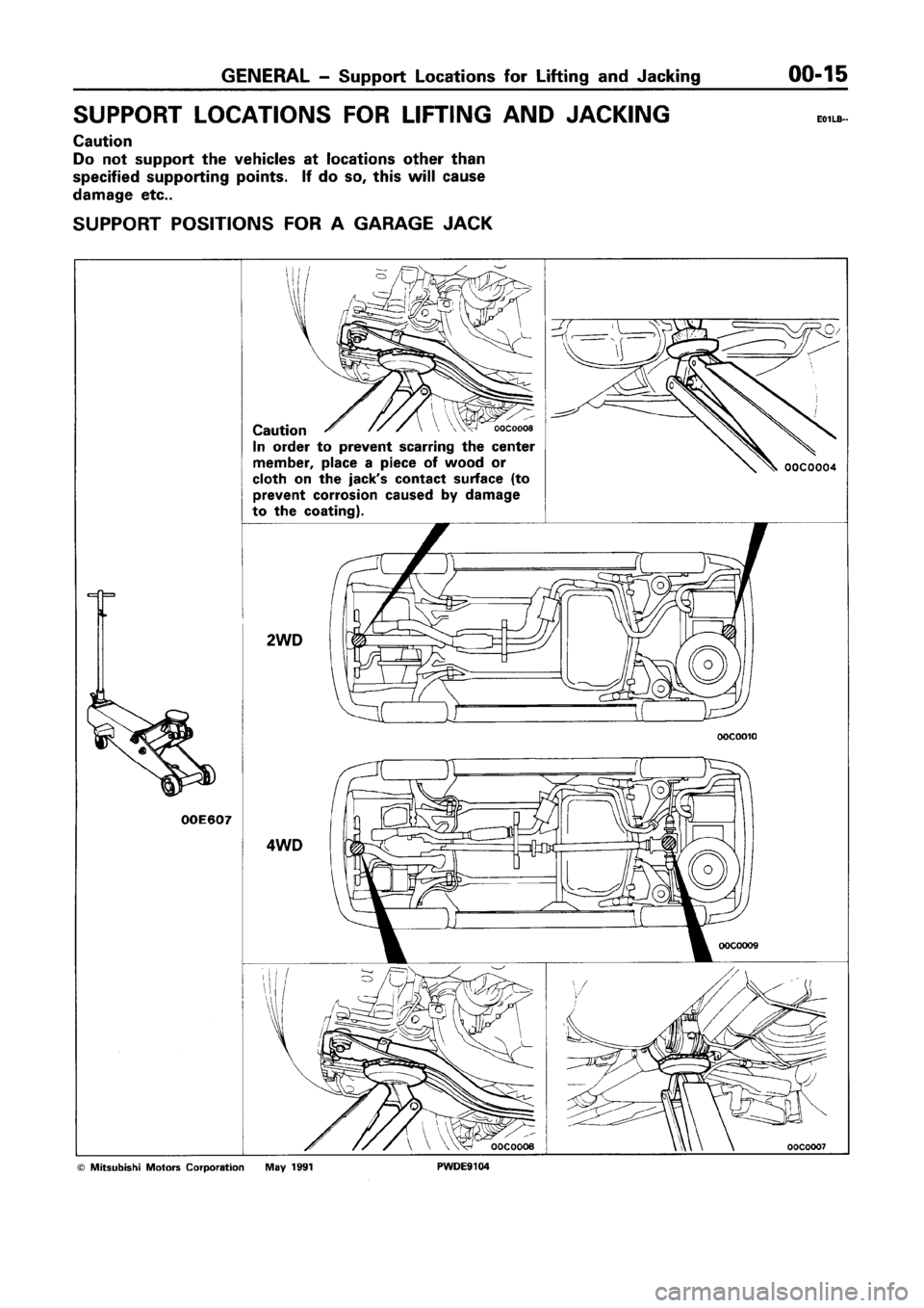 MITSUBISHI SPACE RUNNER 1992 Owners Guide MITSUBISHI SPACE RUNNER 1992 Owners Guide