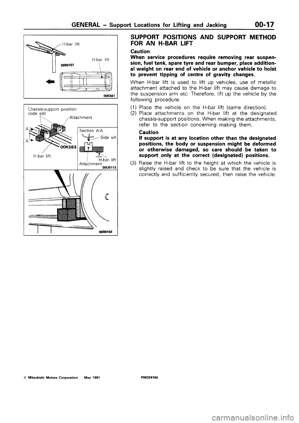 MITSUBISHI SPACE RUNNER 1992 Owners Guide MITSUBISHI SPACE RUNNER 1992 Owners Guide