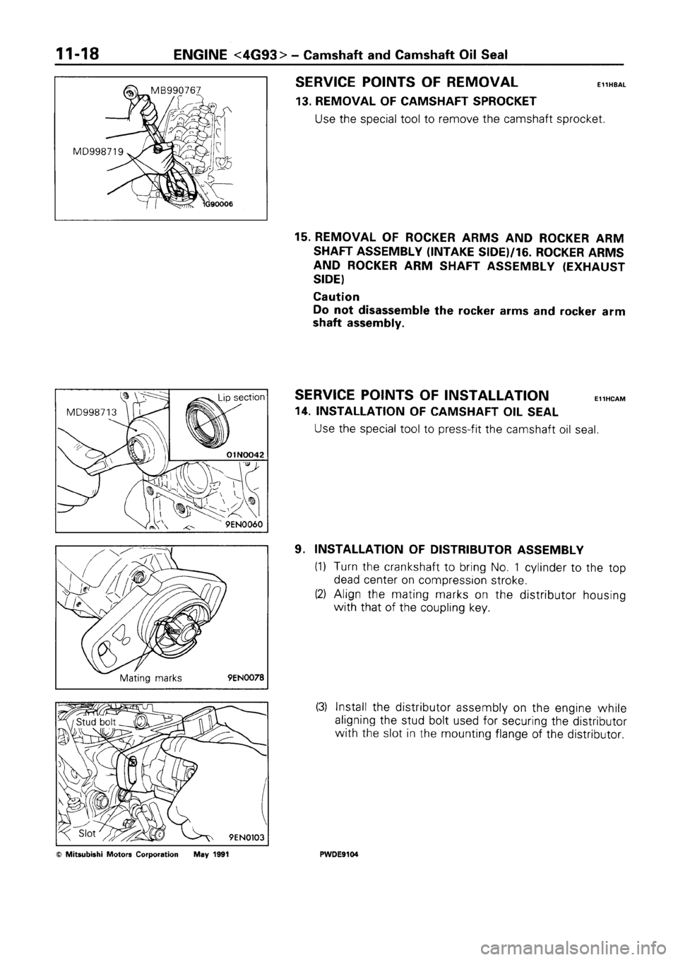 MITSUBISHI SPACE RUNNER 1992 Repair Manual MITSUBISHI SPACE RUNNER 1992 Repair Manual