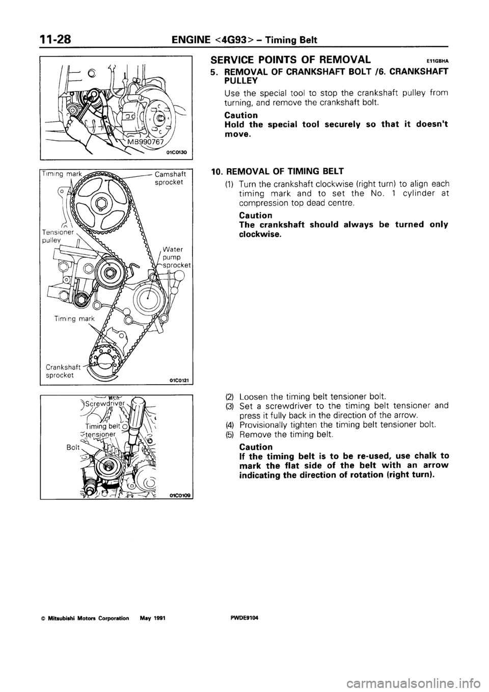 MITSUBISHI SPACE RUNNER 1992 Manual PDF MITSUBISHI SPACE RUNNER 1992 Manual PDF