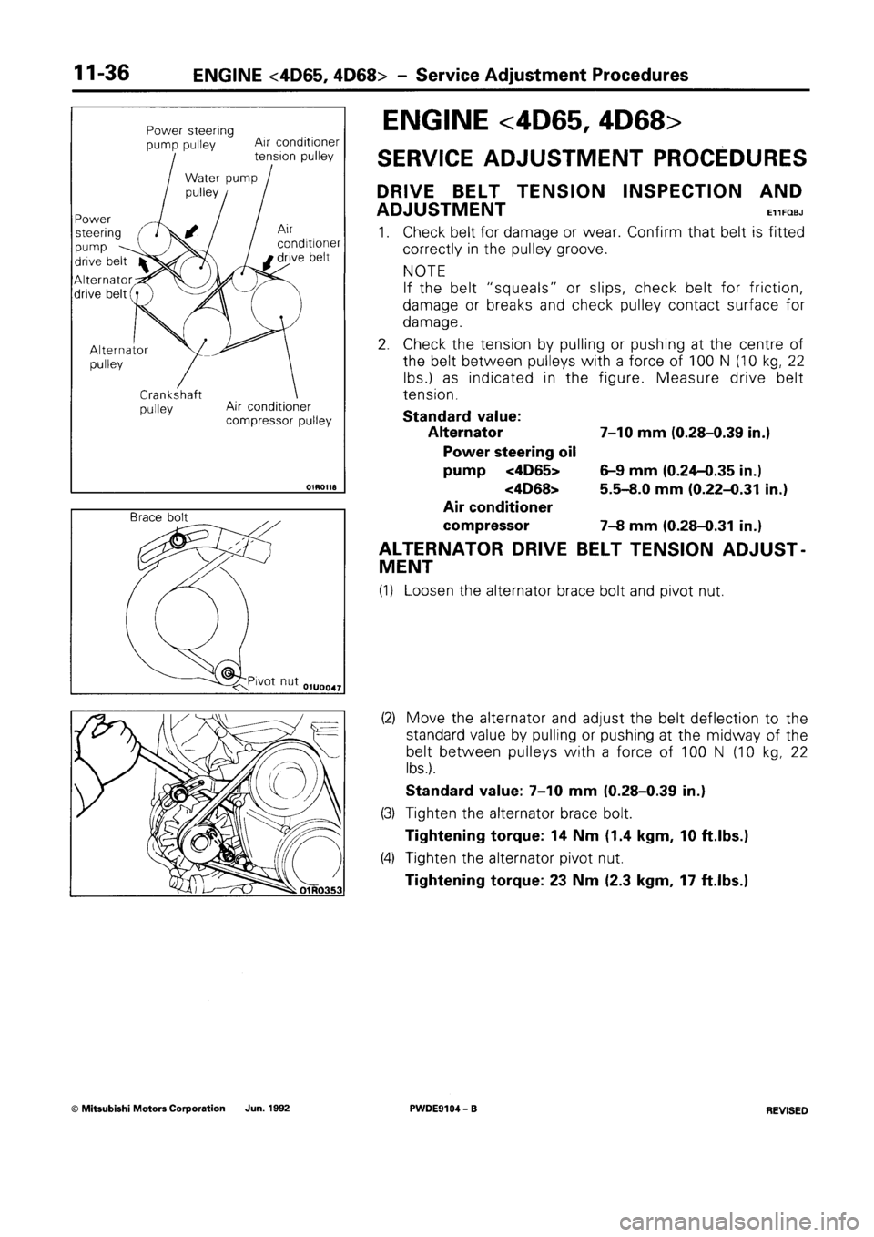 MITSUBISHI SPACE RUNNER 1992 Manual Online MITSUBISHI SPACE RUNNER 1992 Manual Online