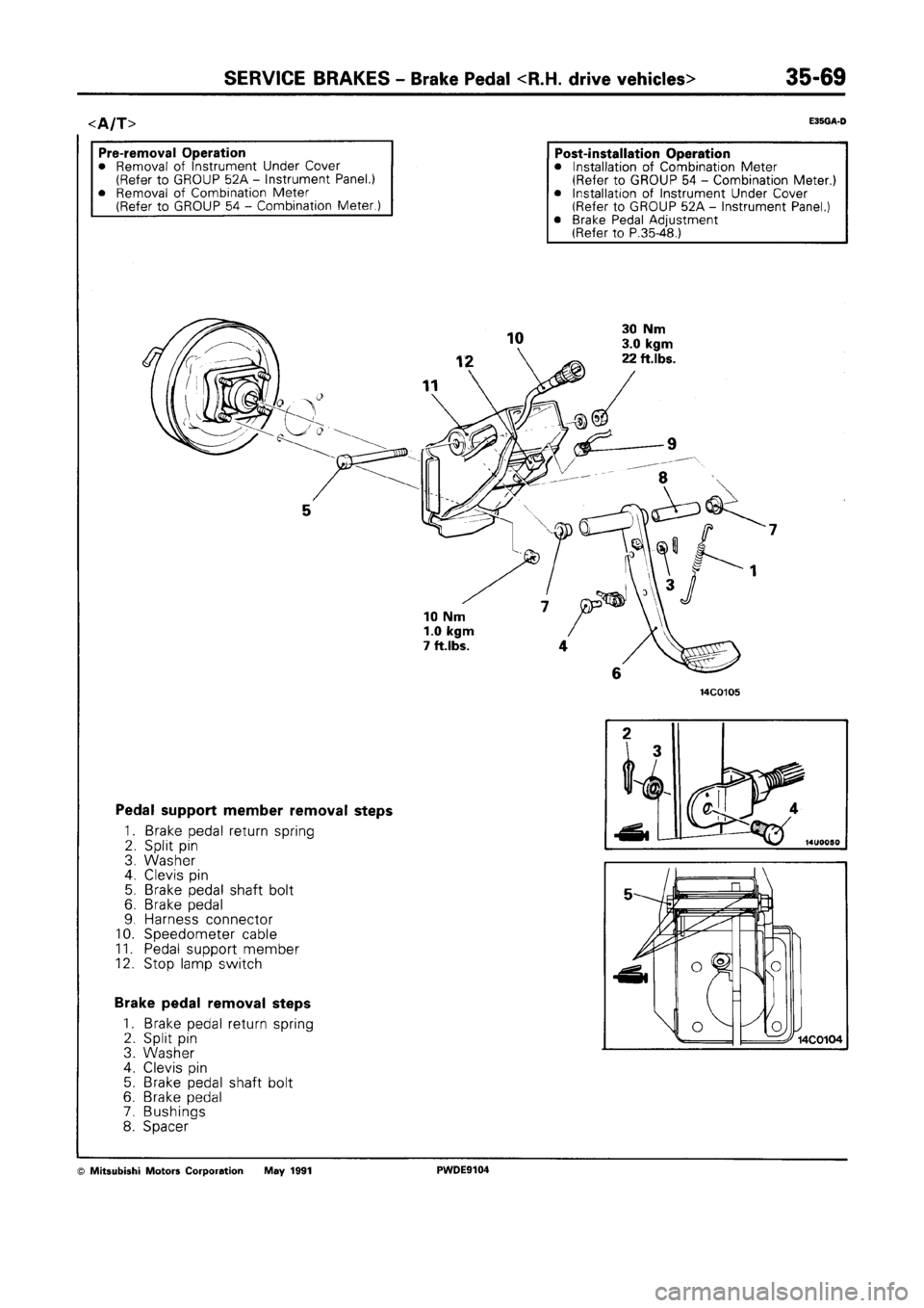 MITSUBISHI SPACE RUNNER 1992 Workshop Manual MITSUBISHI SPACE RUNNER 1992 Workshop Manual