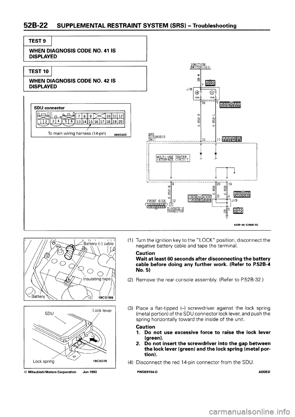 MITSUBISHI SPACE RUNNER 1992 Workshop Manual MITSUBISHI SPACE RUNNER 1992 Workshop Manual
