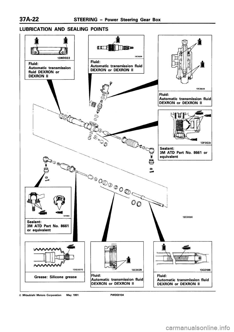 MITSUBISHI SPACE RUNNER 1992  Workshop Manual 