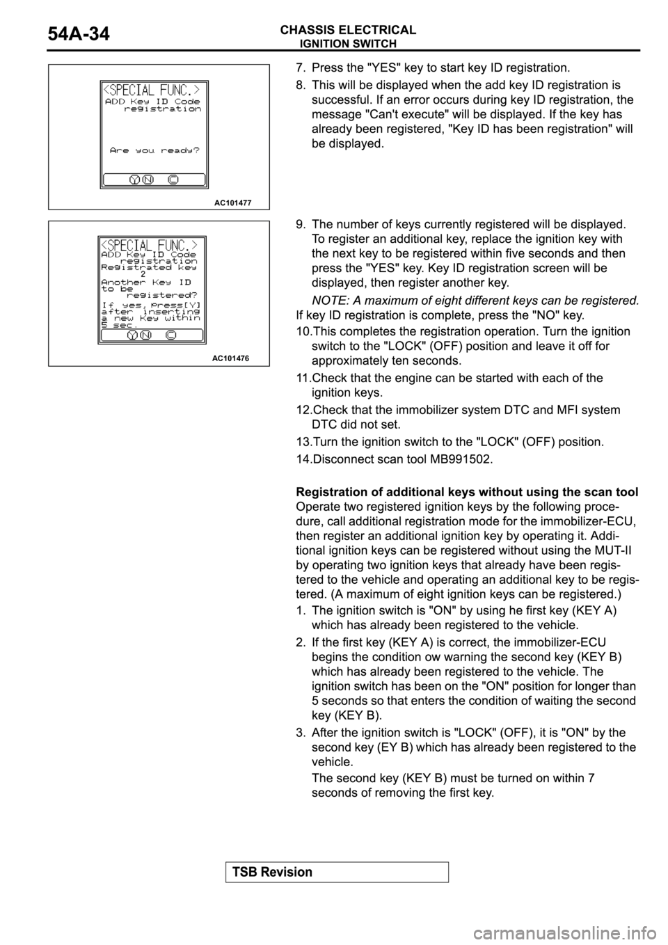 MITSUBISHI SPYDER 2003 Service Repair Manual AC101477
AC101476 MITSUBISHI SPYDER 2003 Service Repair Manual AC101477
AC101476