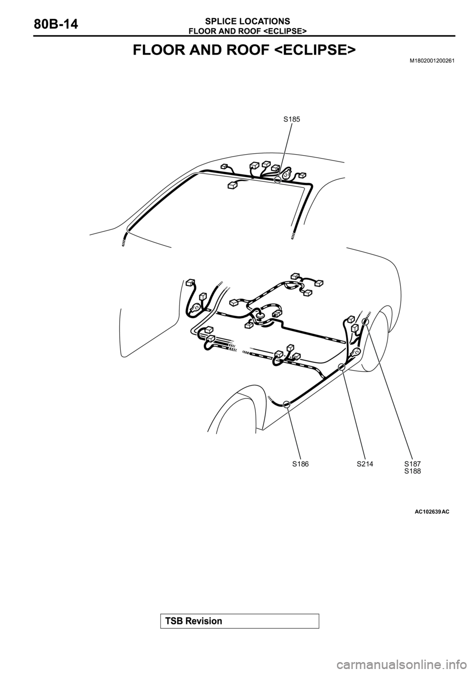 MITSUBISHI SPYDER 2003 Service Repair Manual AC102639AC
S185
S186
S214 S187
S188 MITSUBISHI SPYDER 2003 Service Repair Manual AC102639AC
S185
S186
S214 S187
S188