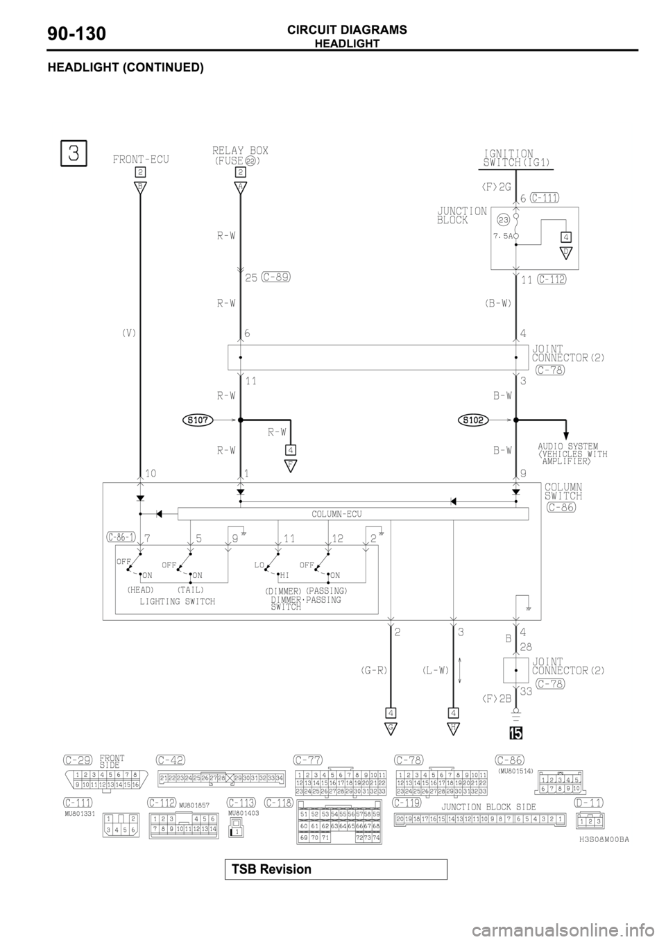 MITSUBISHI SPYDER 2003  Service Repair Manual 
